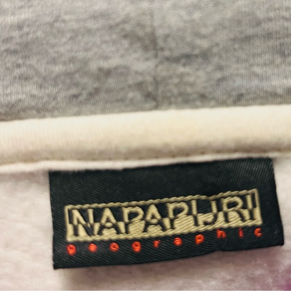 NAPAPIJRI Geographic Lambswool/Cotton blend Aztec print  hoodie Women’s size M - Picture 12 of 14
